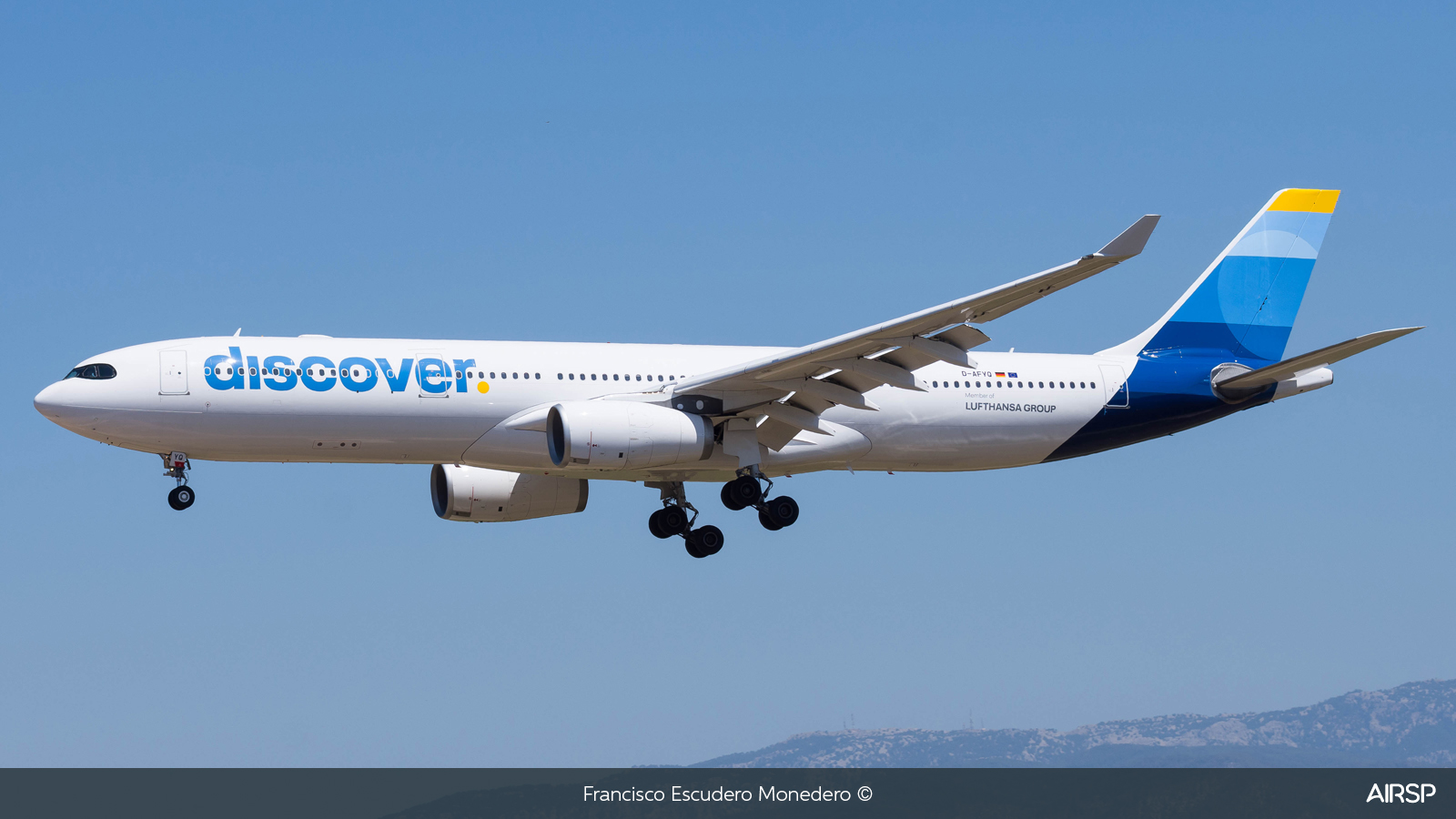 Discover Airlines  Airbus A330-300  D-AFYQ