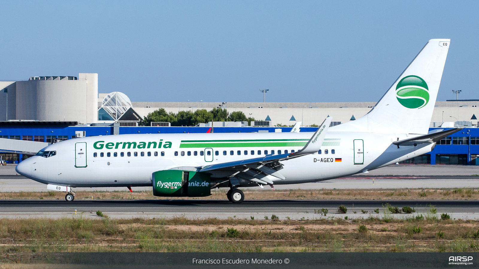 Germania  Boeing 737-700  D-AGEQ