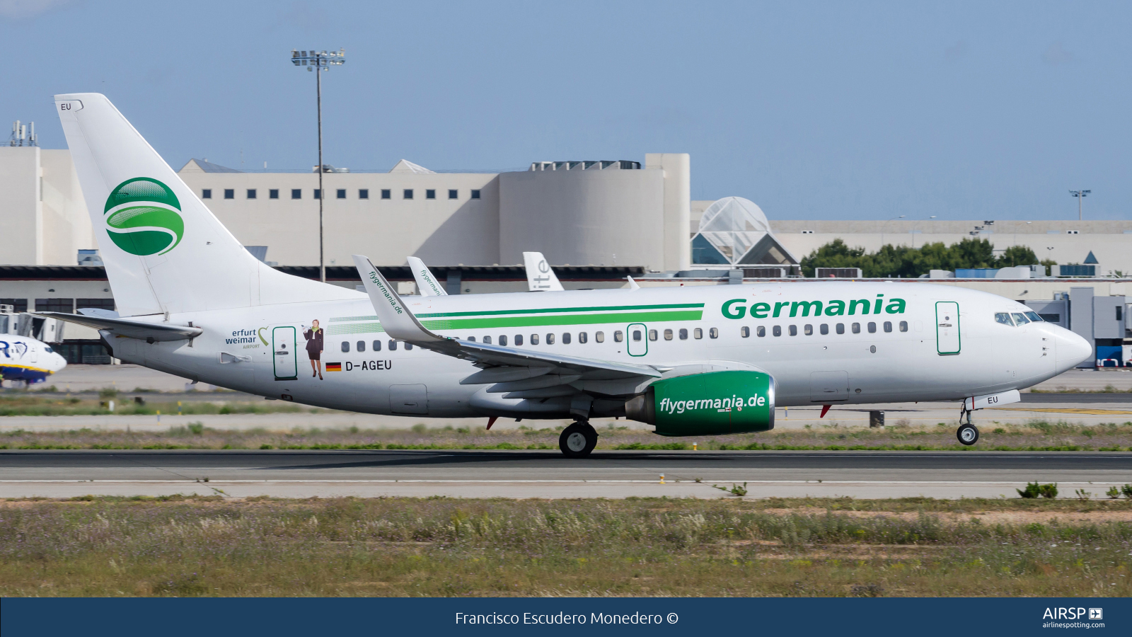 Germania  Boeing 737-700  D-AGEU Germania  Boeing 737-700  D-AGEU