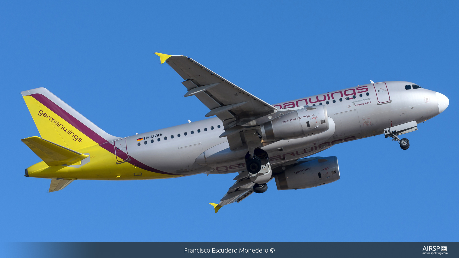 Germanwings  Airbus A319  D-AGWA