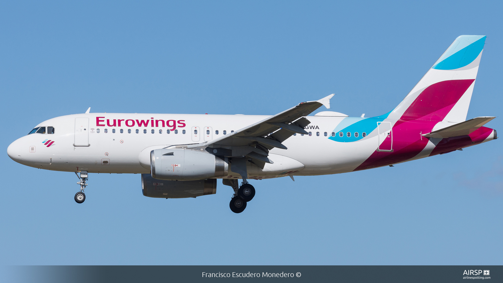 Eurowings  Airbus A319  D-AGWA