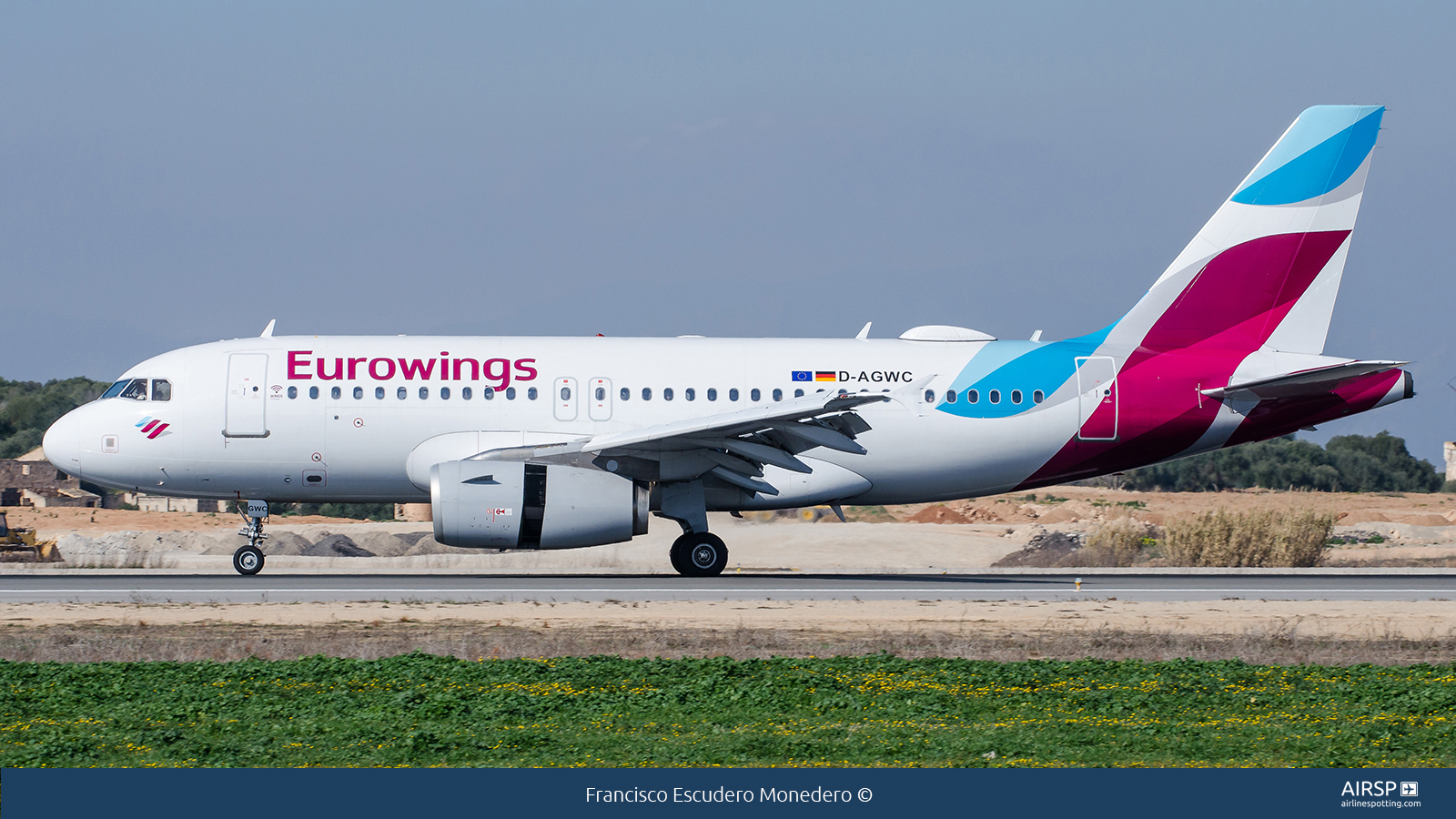 Eurowings  Airbus A319  D-AGWC Eurowings  Airbus A319  D-AGWC