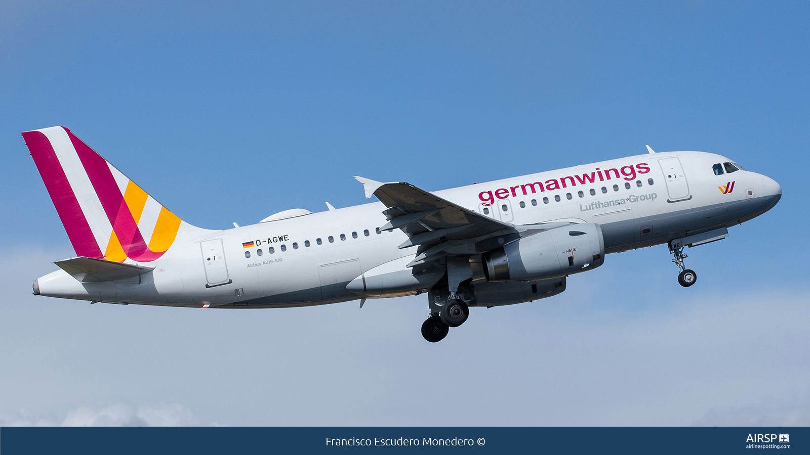 Germanwings  Airbus A319  D-AGWE
