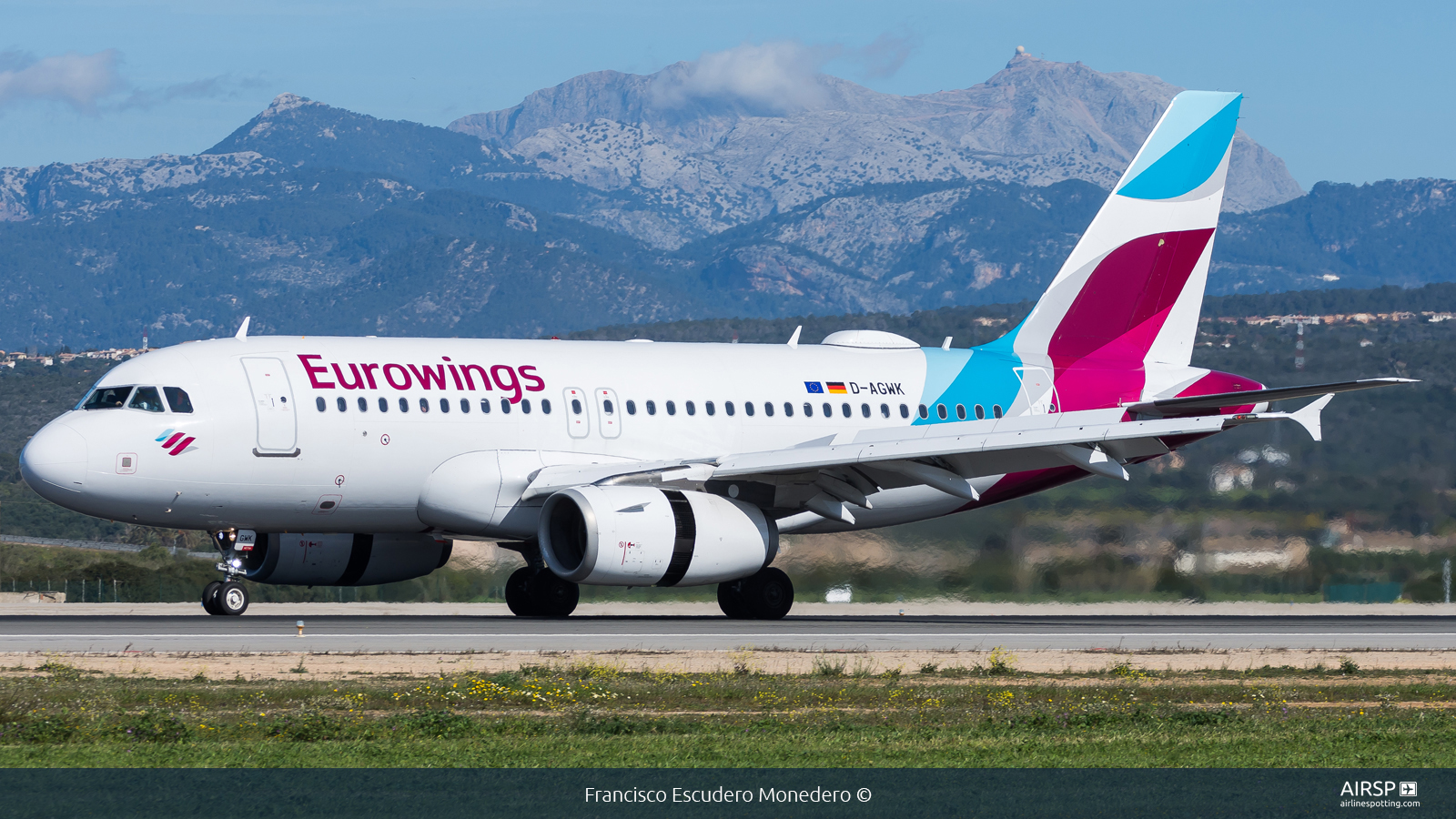 Eurowings  Airbus A319  D-AGWK