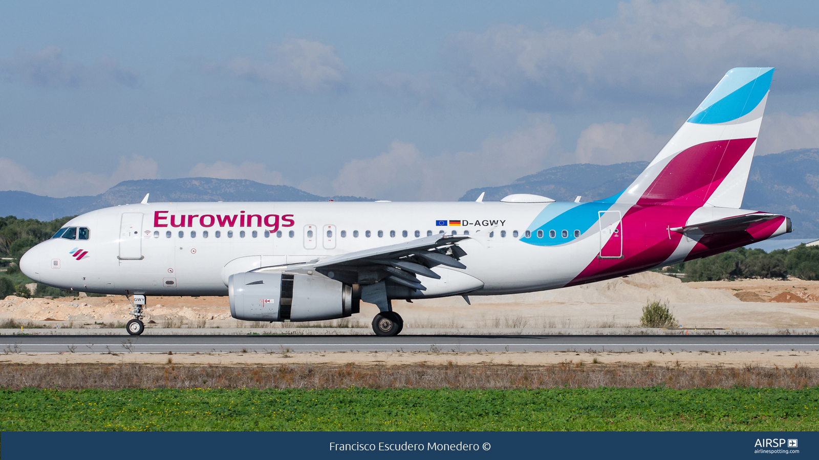 Eurowings  Airbus A319  D-AGWY