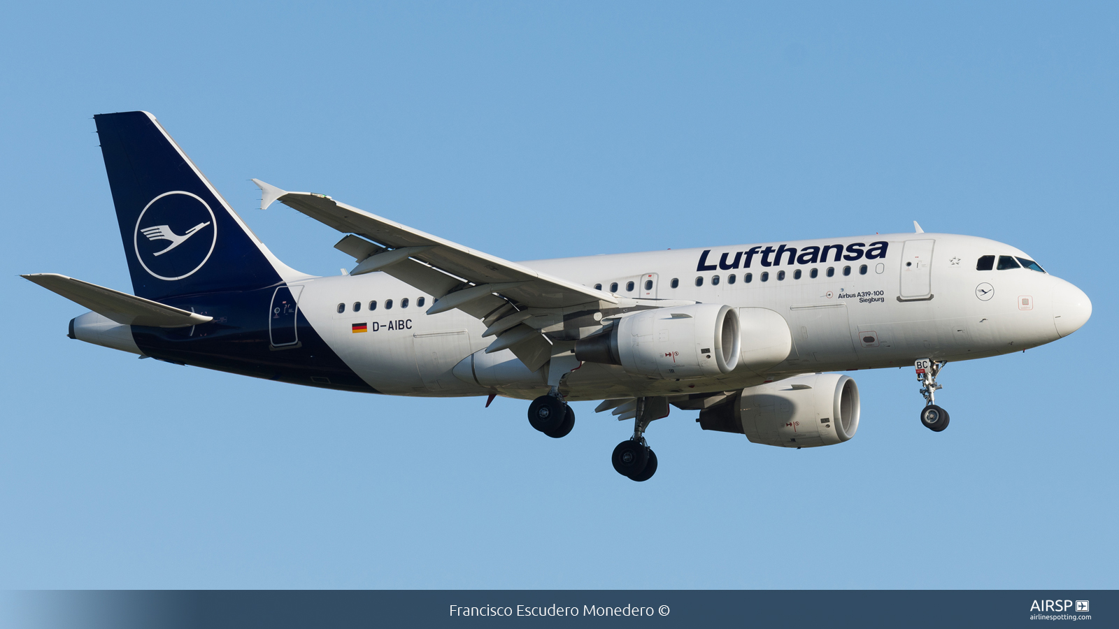 Lufthansa  Airbus A319  D-AIBC