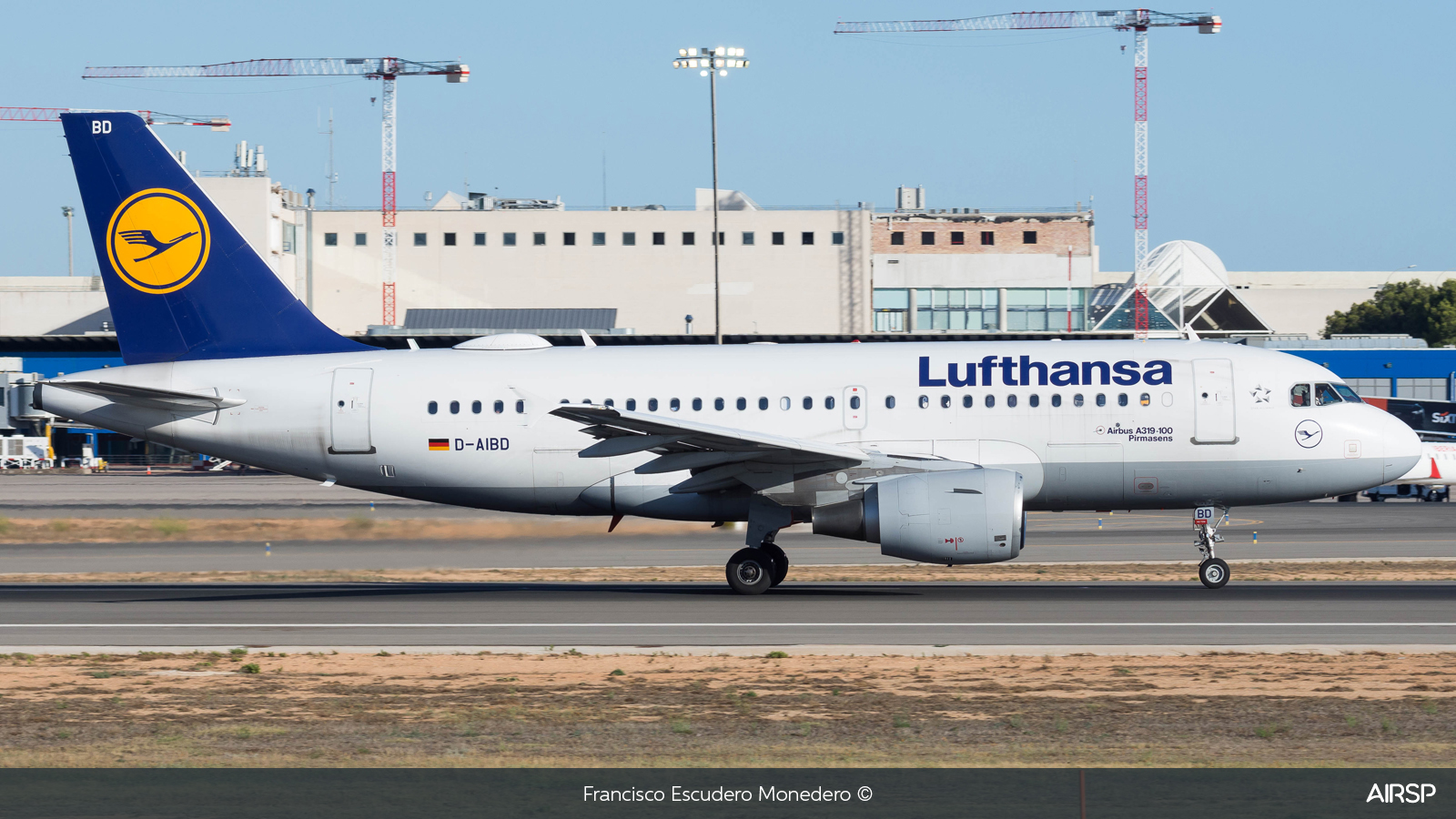 Lufthansa  Airbus A319  D-AIBD