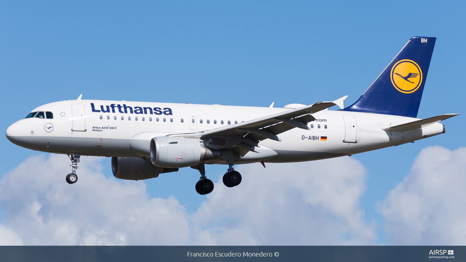 Lufthansa  Airbus A319  D-AIBH