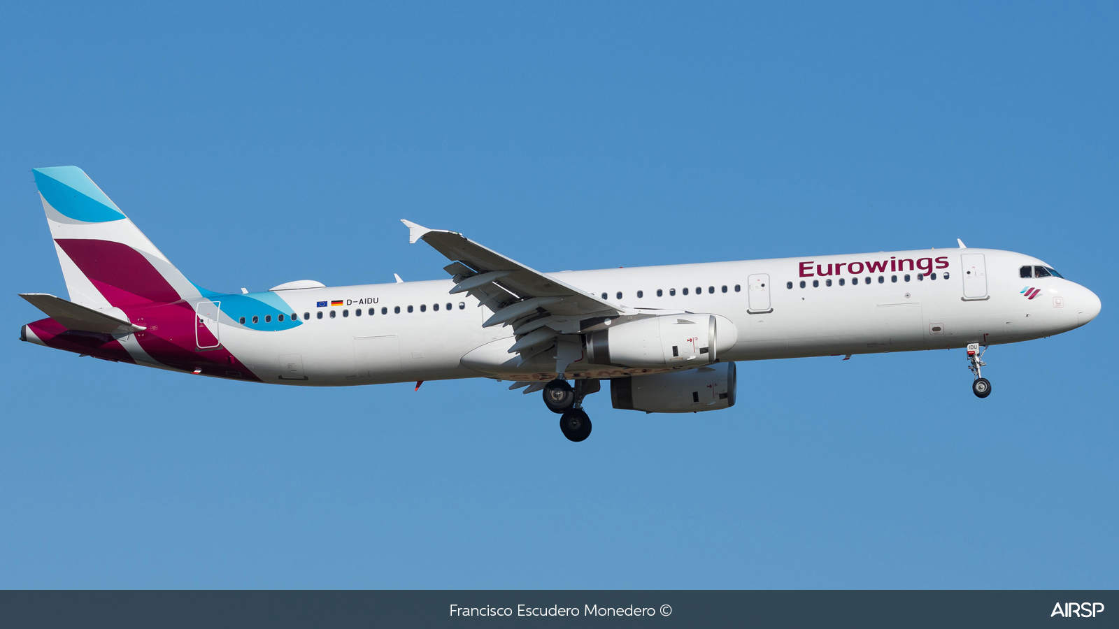 Eurowings  Airbus A321  D-AIDU