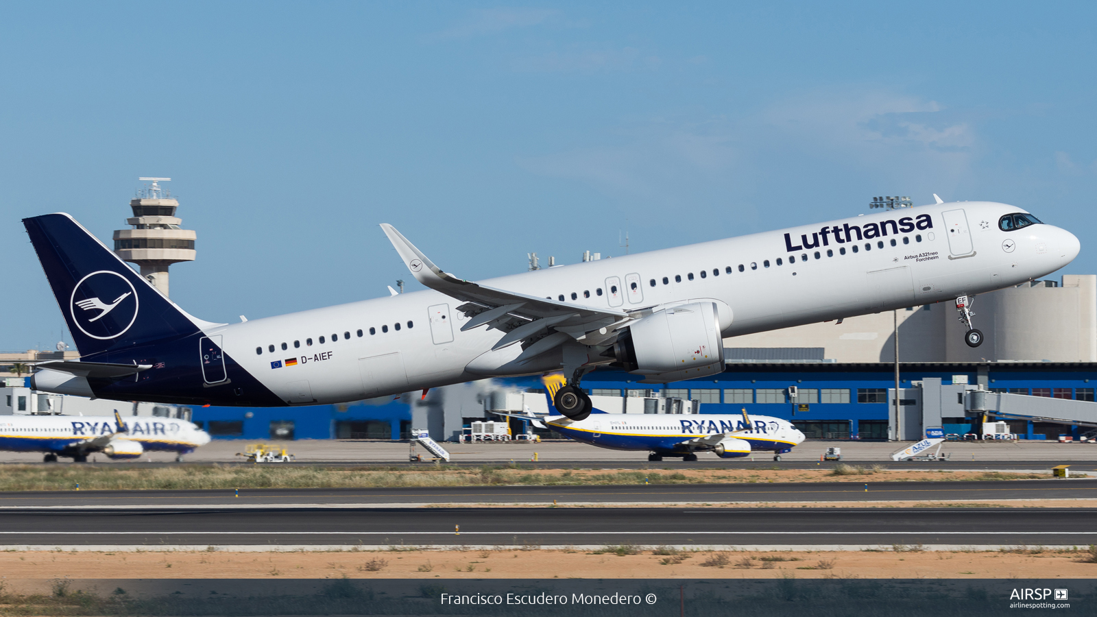 Lufthansa  Airbus A321neo  D-AIEF