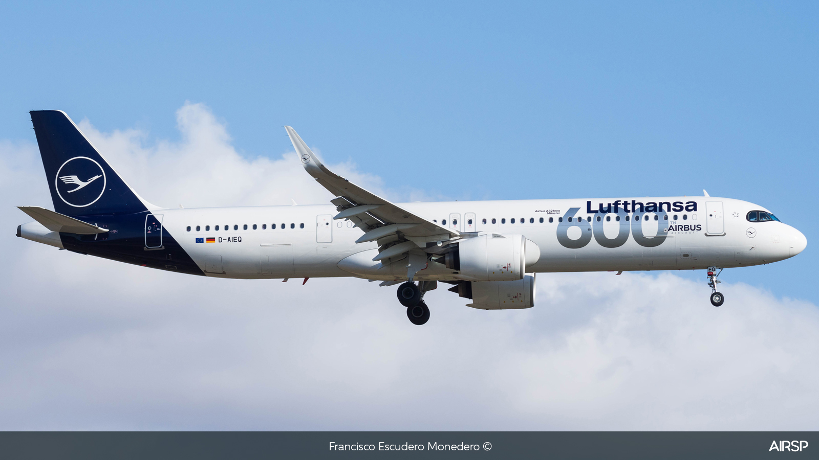 Lufthansa  Airbus A321neo  D-AIEQ