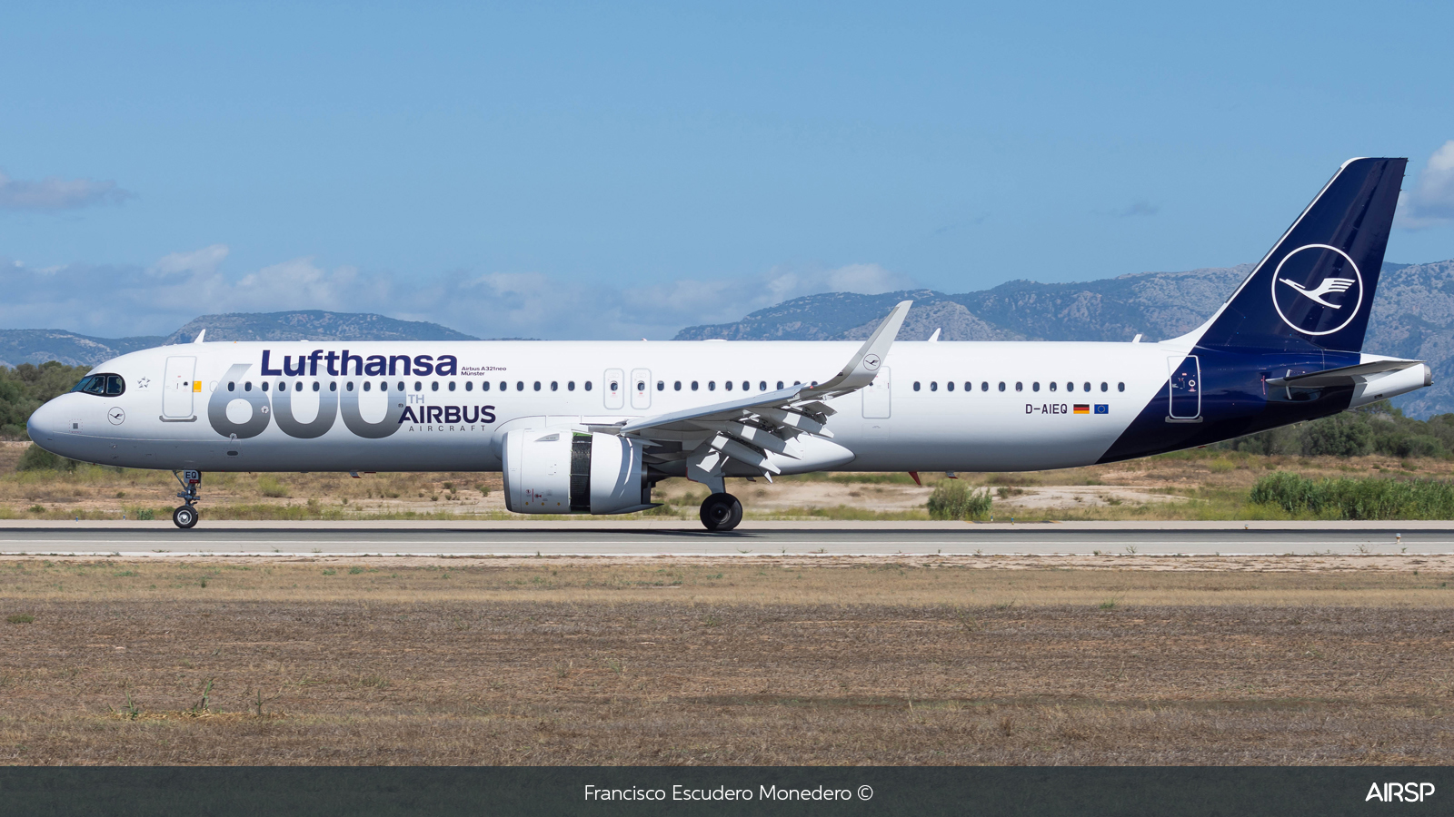 Lufthansa  Airbus A321neo  D-AIEQ