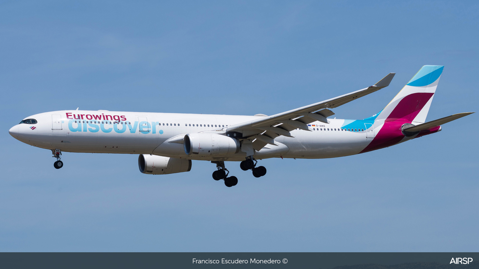 Eurowings Discover  Airbus A330-300  D-AIKE