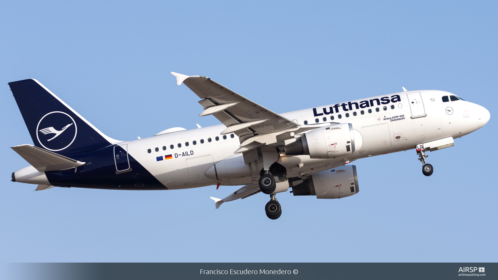 Lufthansa  Airbus A319  D-AILD