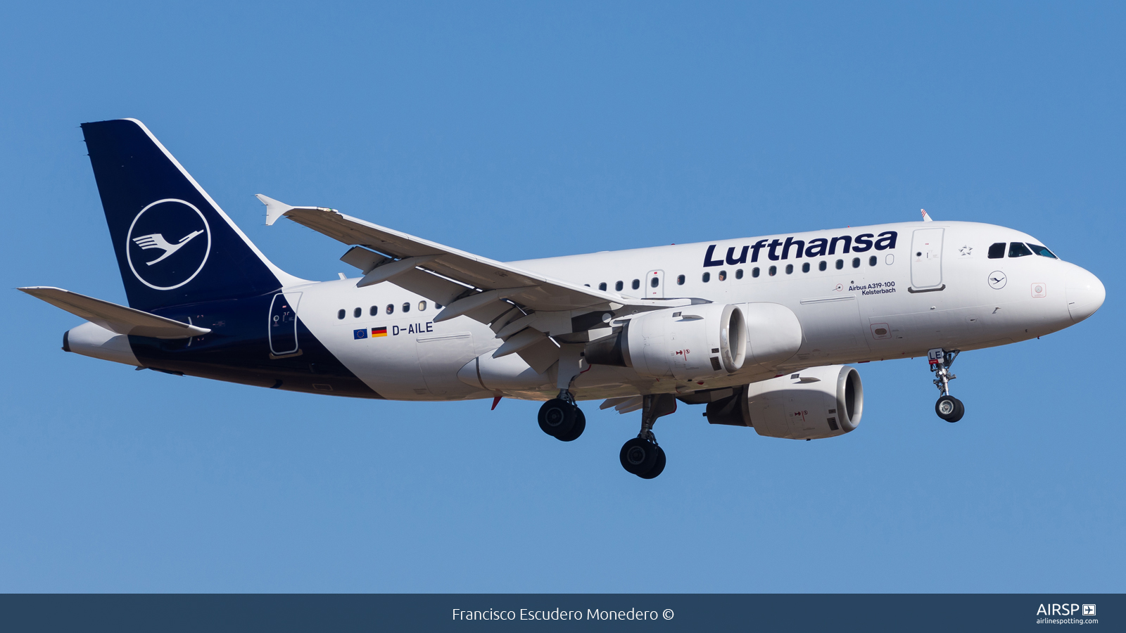 Lufthansa  Airbus A319  D-AILE