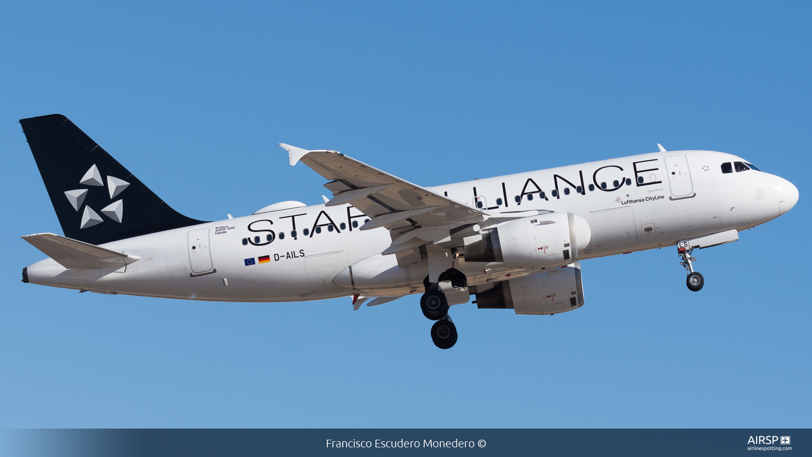Lufthansa Cityline  Airbus A319  D-AILS
