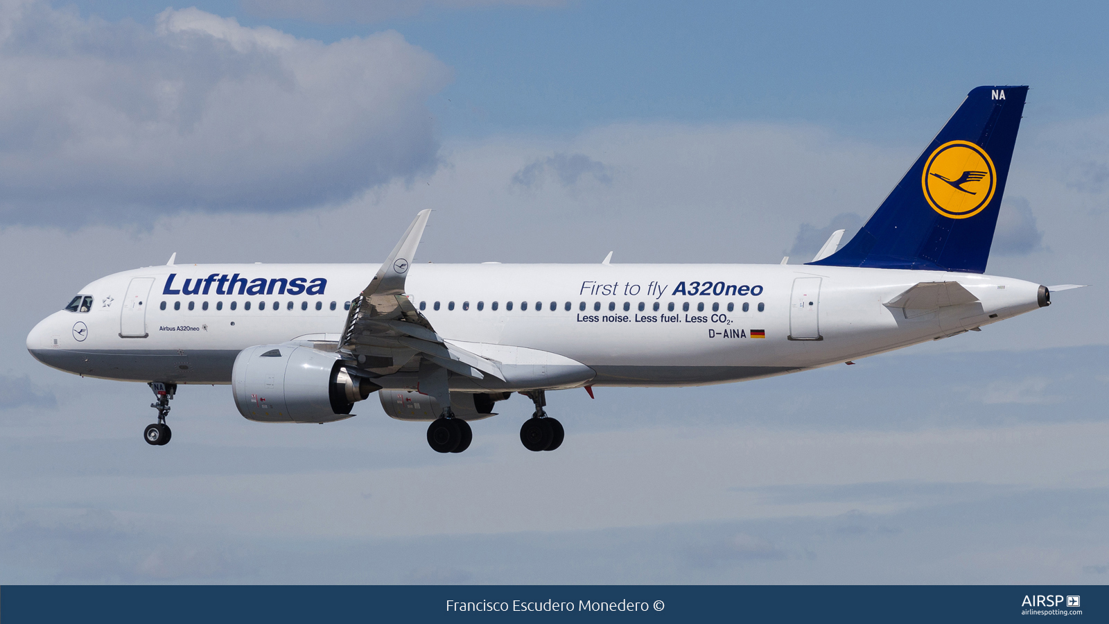 Lufthansa  Airbus A320neo  D-AINA