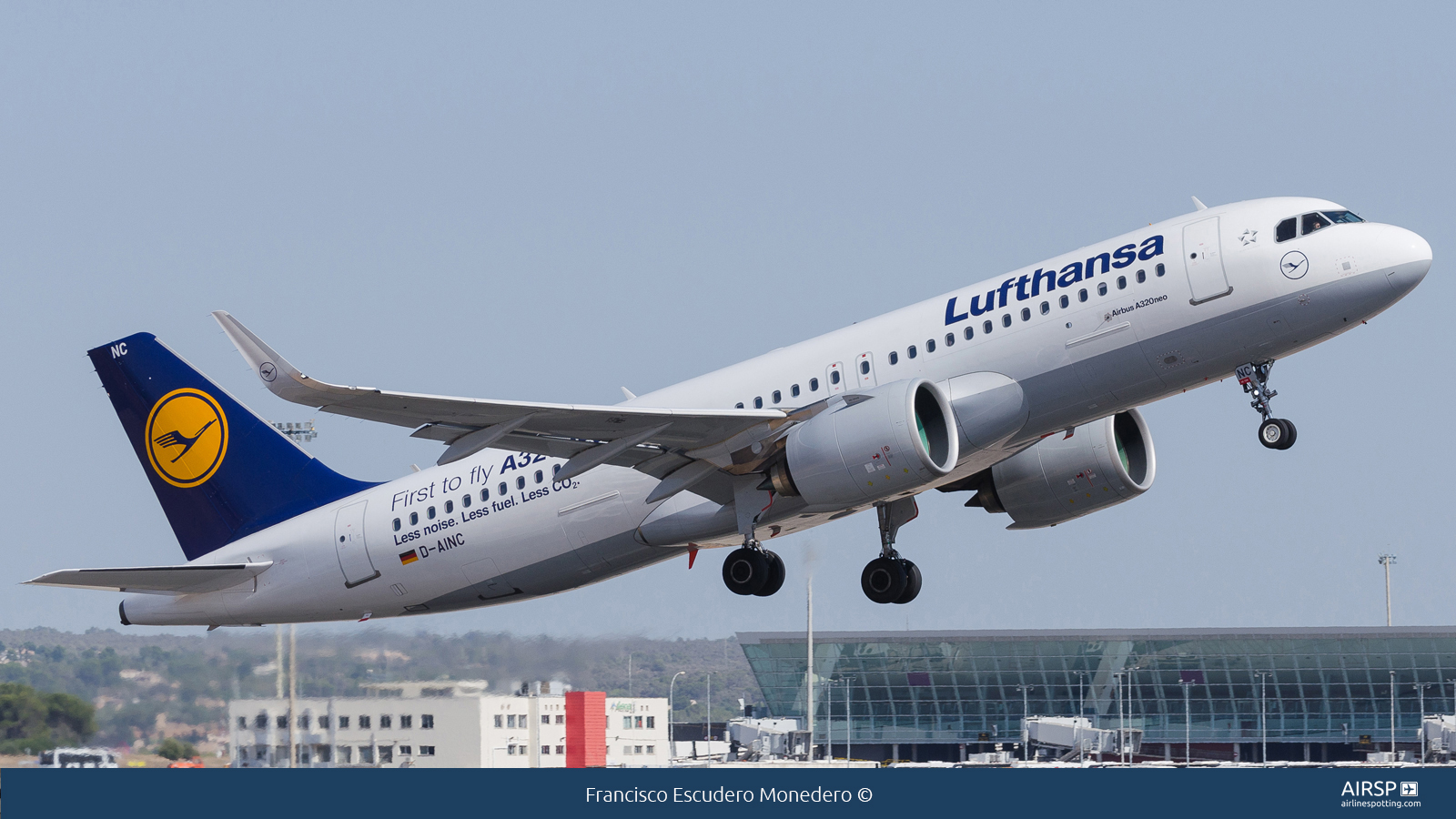 Lufthansa  Airbus A320neo  D-AINC