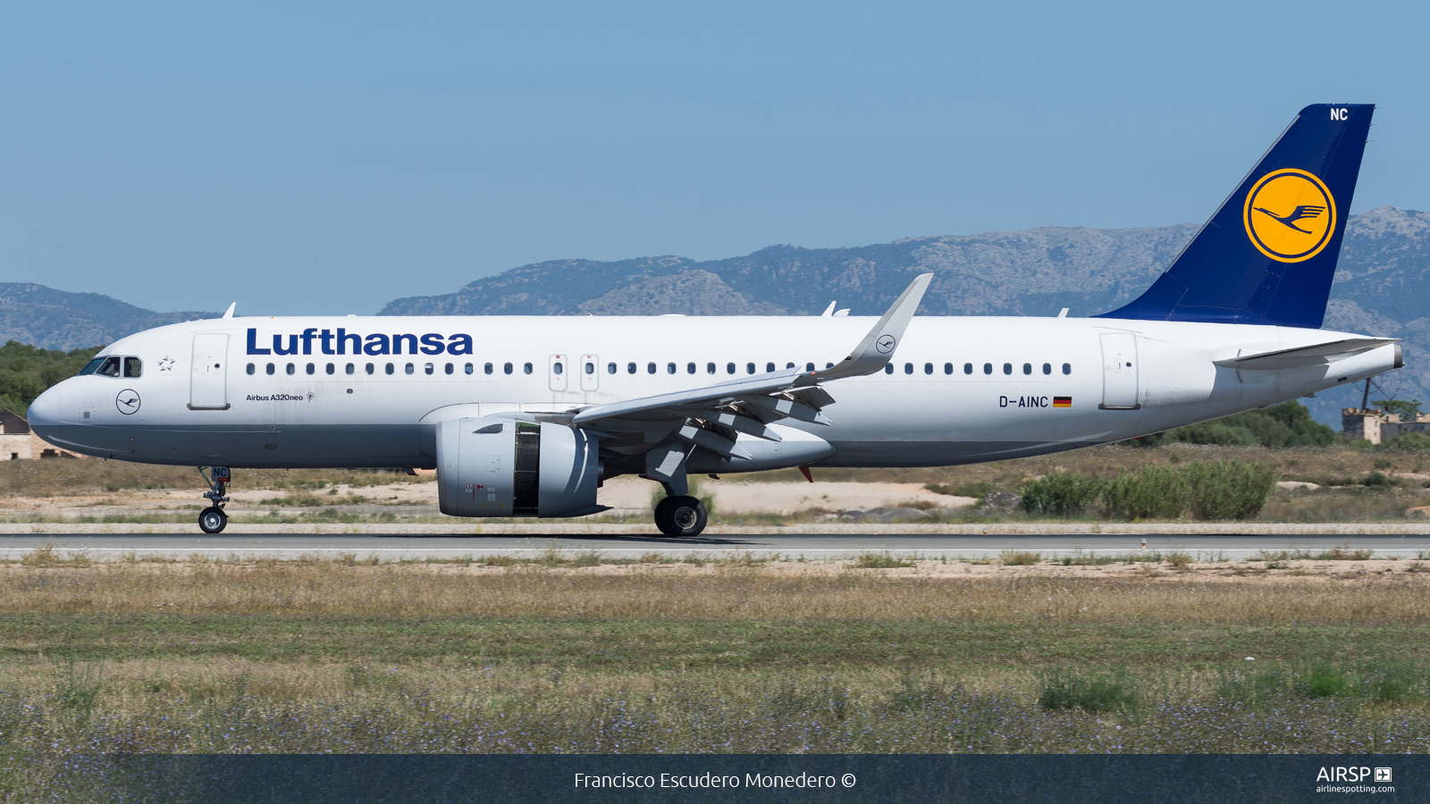 Lufthansa  Airbus A320neo  D-AINC
