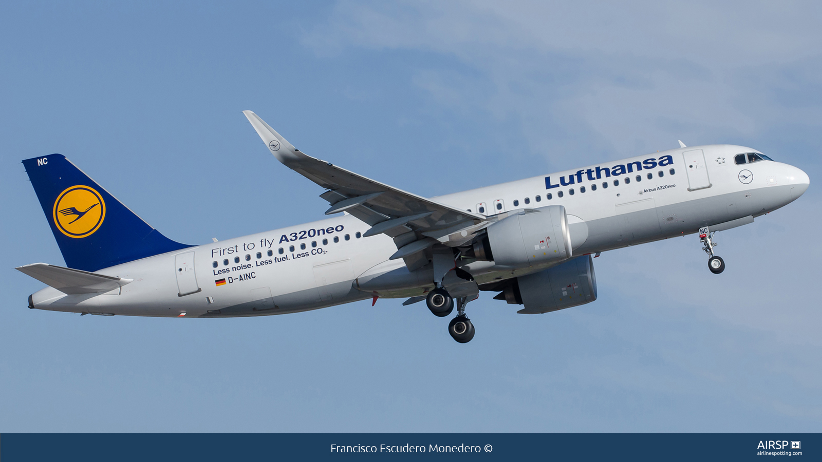 Lufthansa  Airbus A320neo  D-AINC