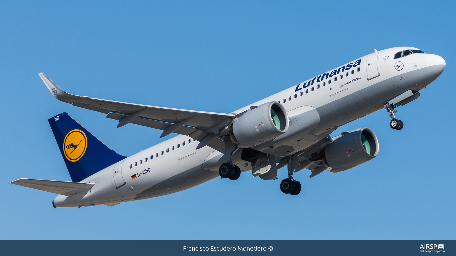 Lufthansa  Airbus A320neo  D-AING