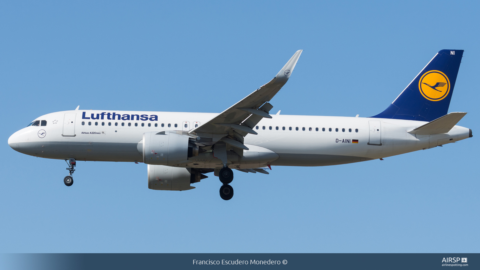 Lufthansa  Airbus A320neo  D-AINI Lufthansa  Airbus A320neo  D-AINI