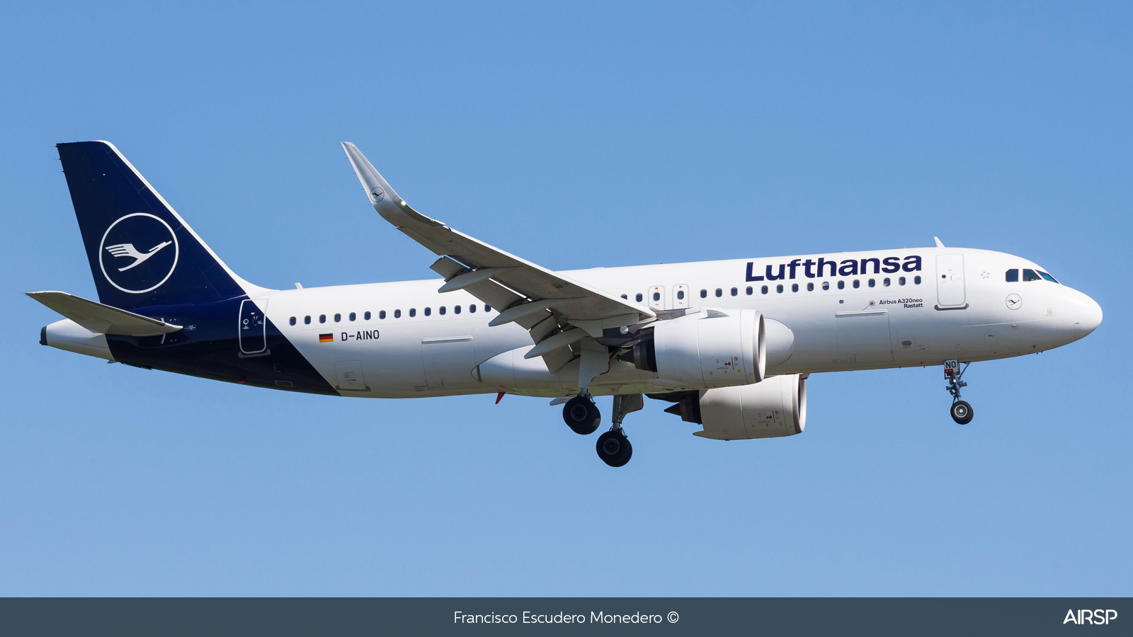 Lufthansa  Airbus A320neo  D-AINO