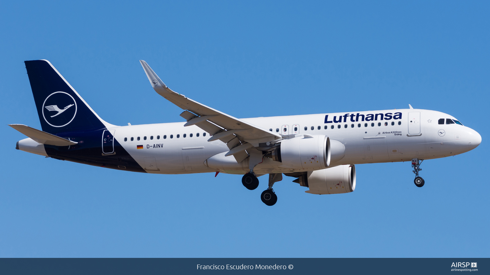 Lufthansa  Airbus A320neo  D-AINV
