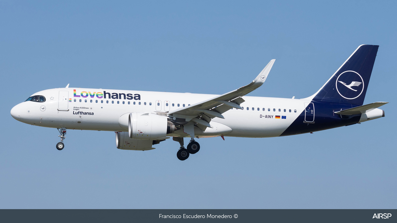 Lufthansa  Airbus A320neo  D-AINY