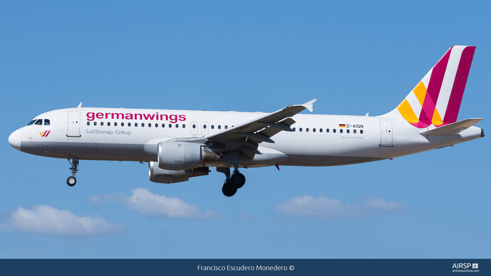 Germanwings  Airbus A320  D-AIQN