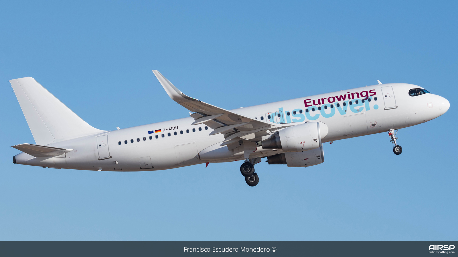 Eurowings Discover  Airbus A320  D-AIUU