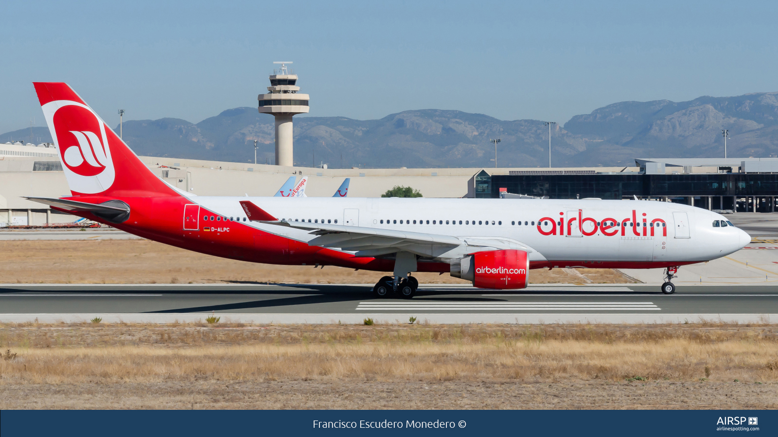Air Berlin  Airbus A330-200  D-ALPC