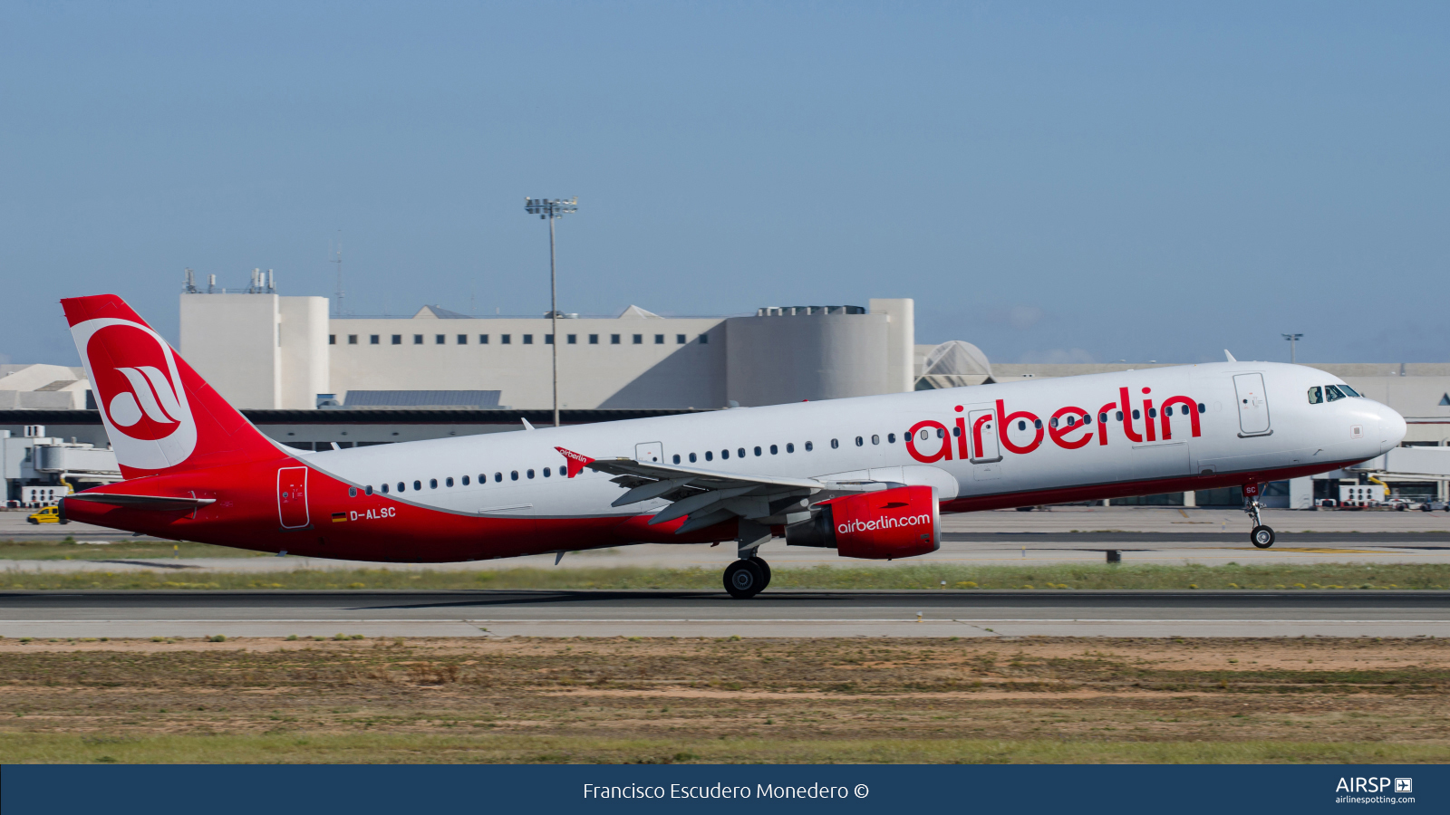 Air Berlin  Airbus A321  D-ALSC