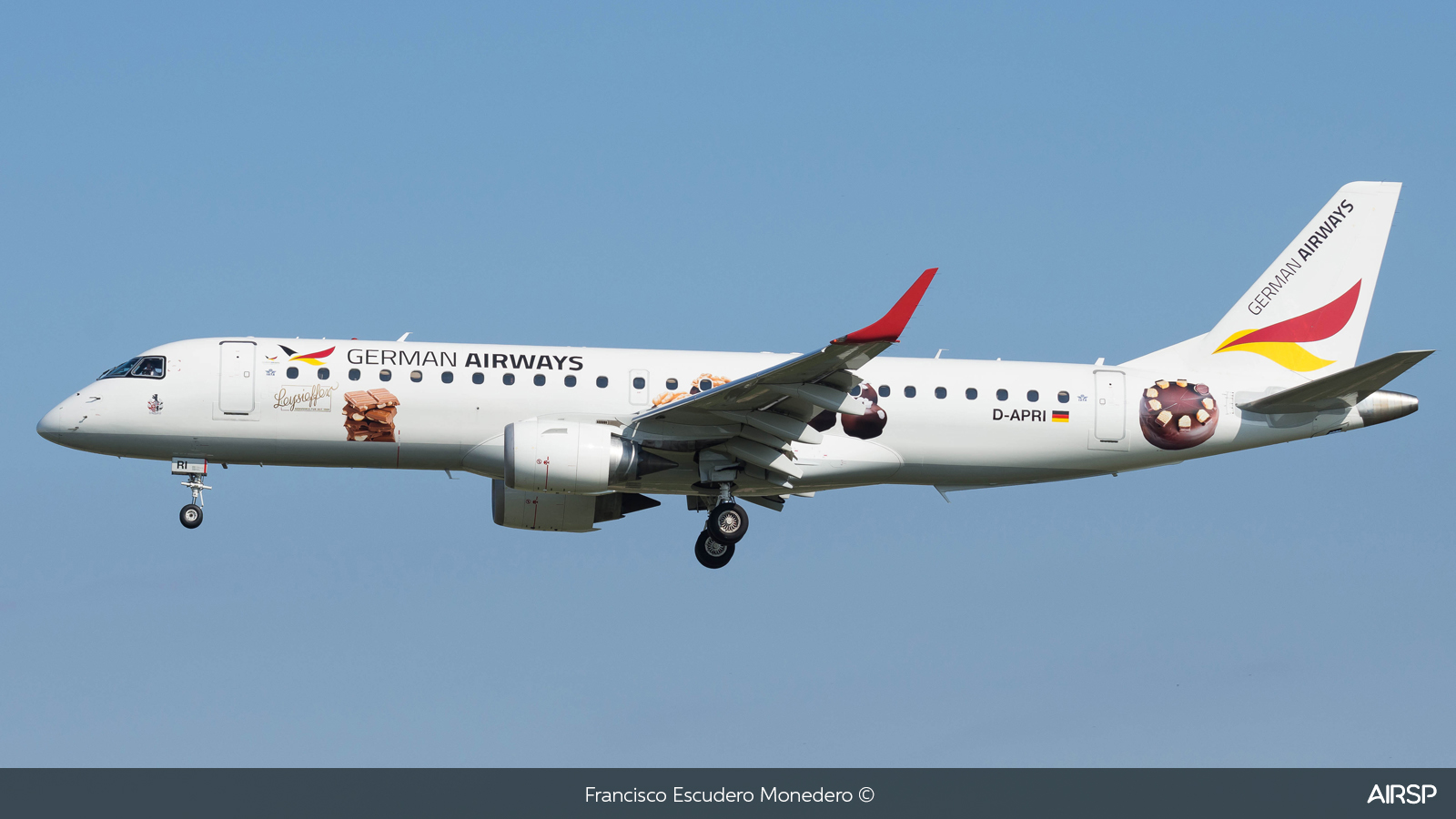 German Airways  Embraer E190  D-APRI