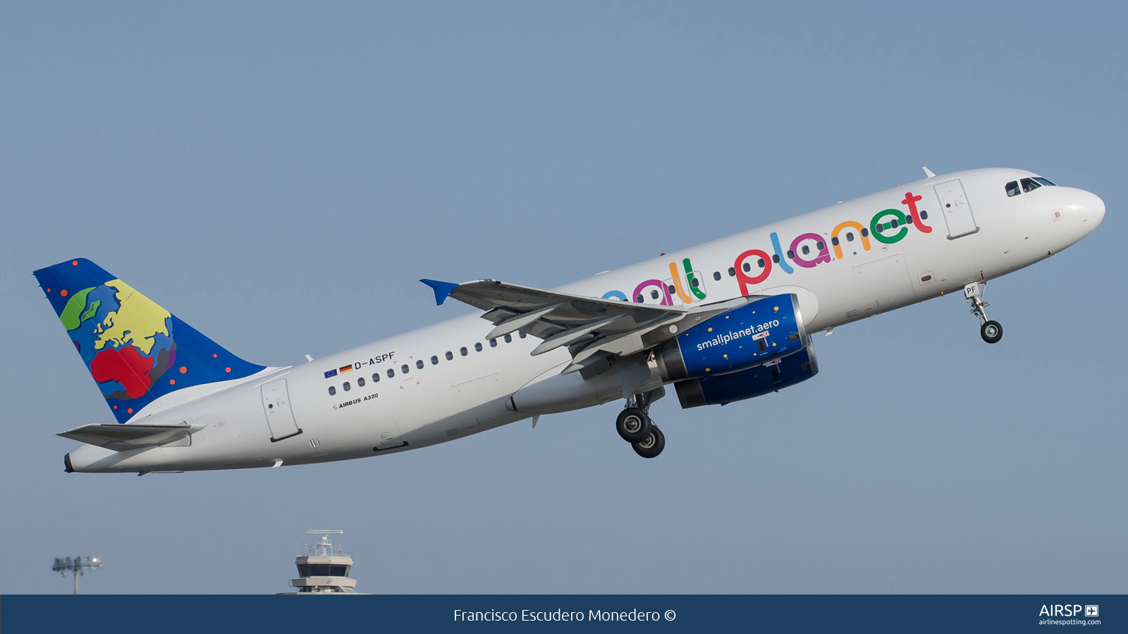 Small Planet Airlines  Airbus A320  D-ASPF