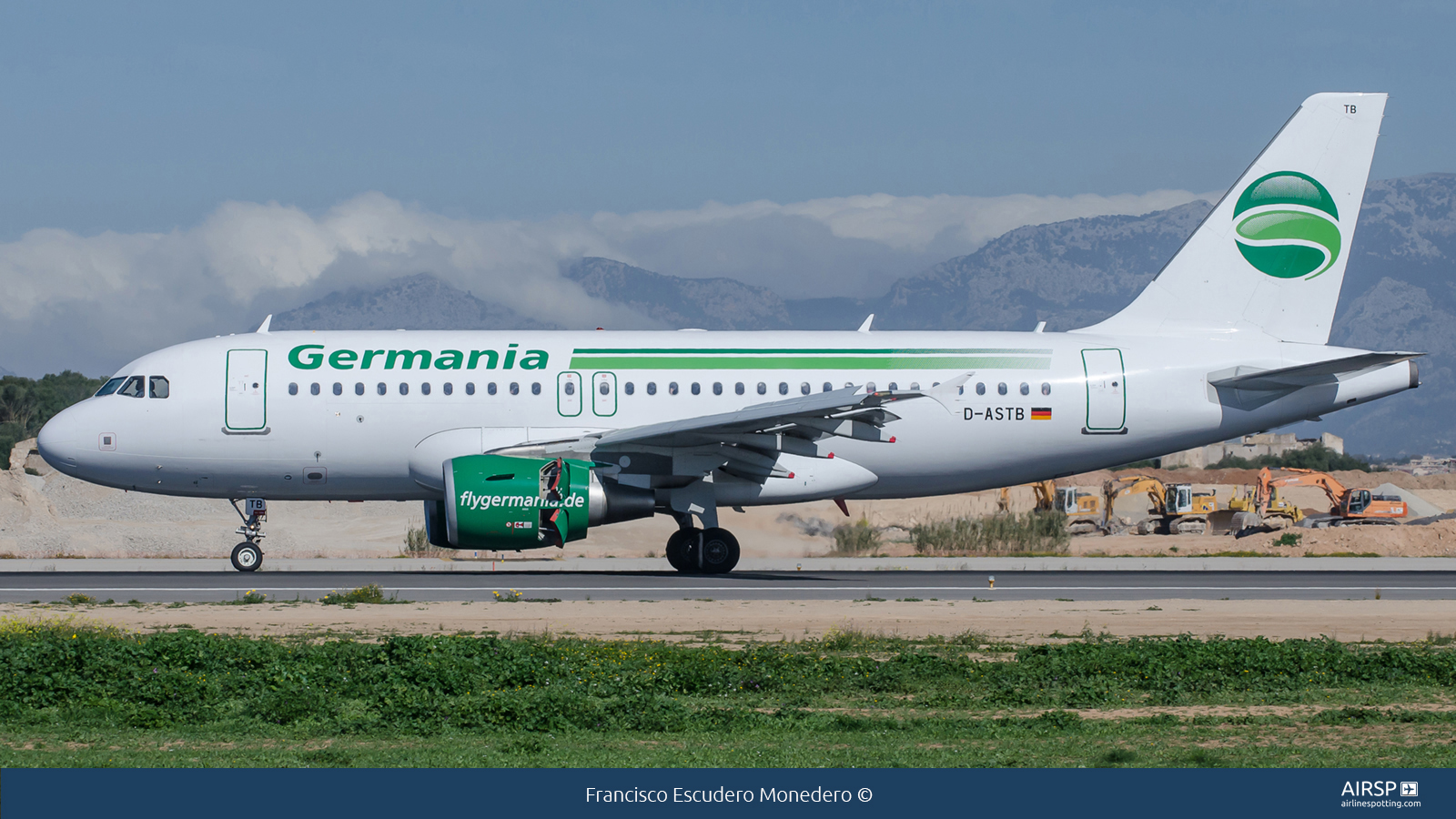 Germania  Airbus A319  D-ASTB