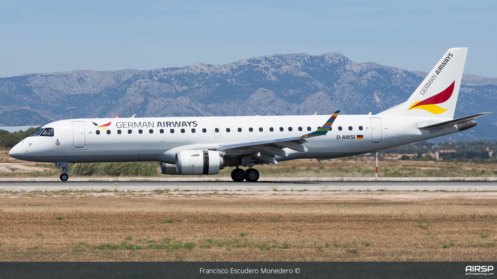 German Airways  Embraer E190  D-AWSI