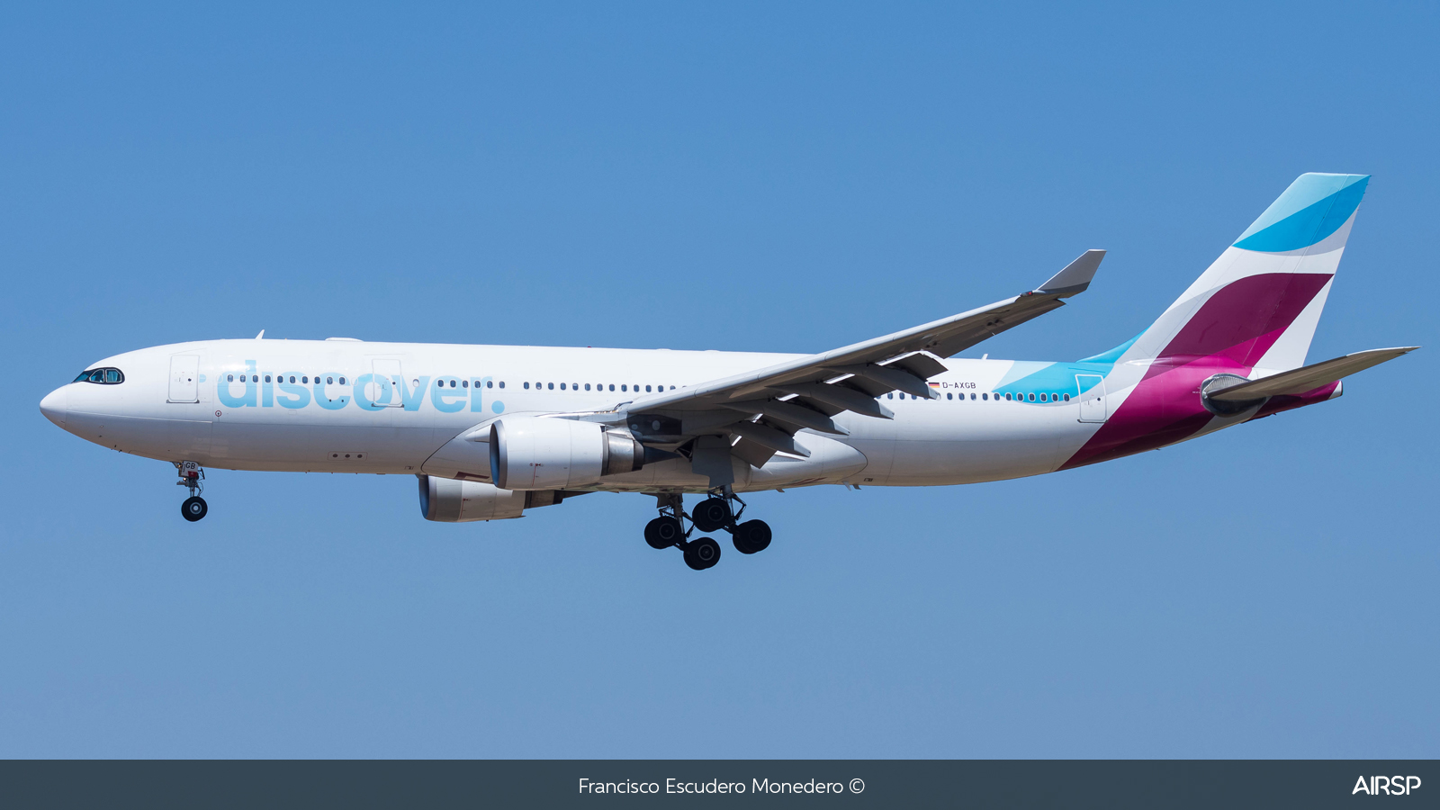 Discover Airlines  Airbus A330-200  D-AXGB