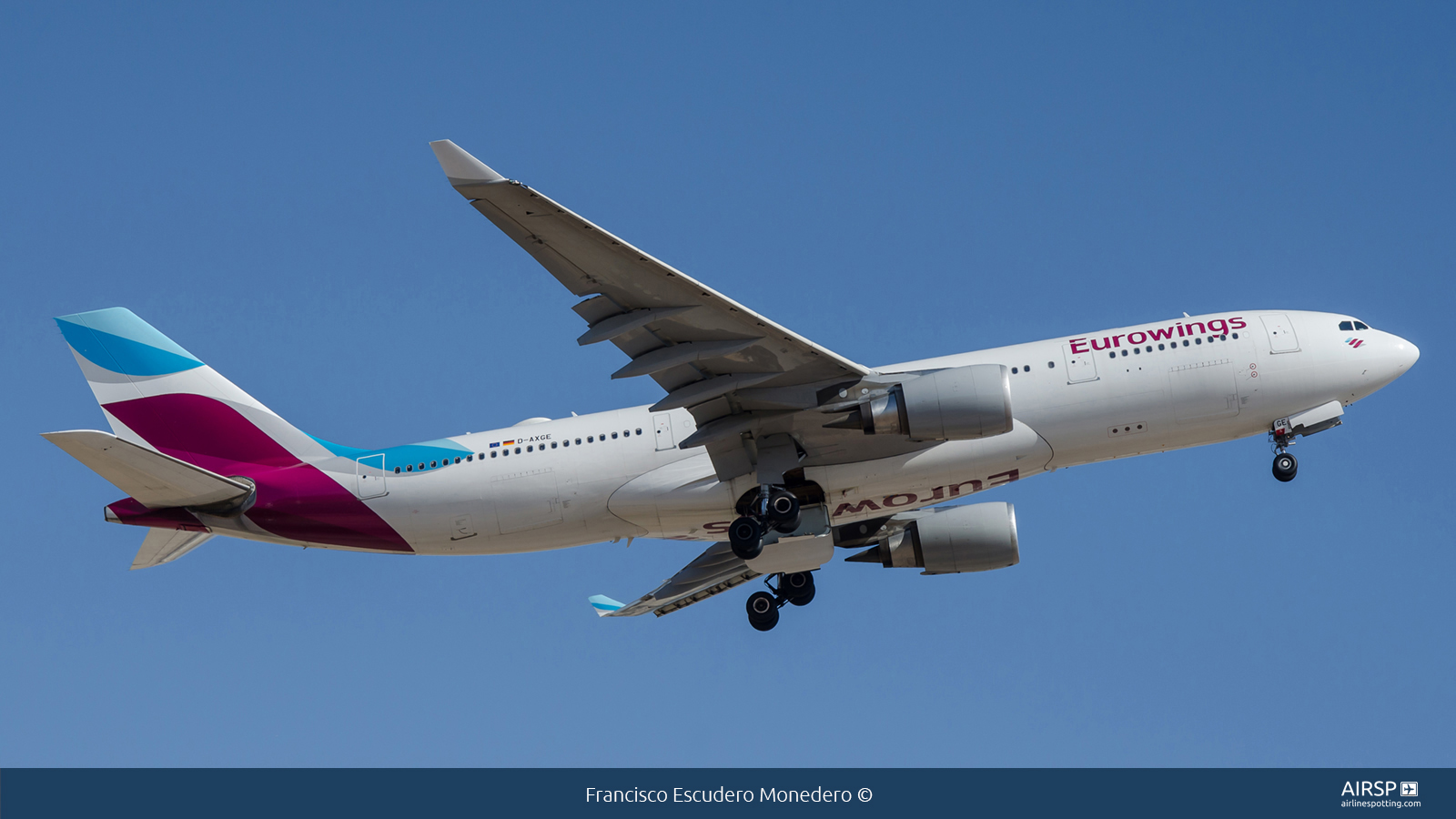 Eurowings  Airbus A330-200  D-AXGE