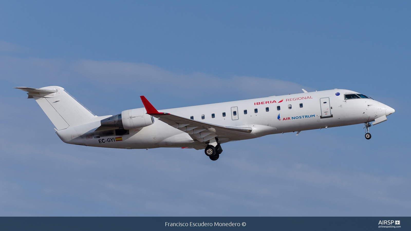 Air Nostrum Iberia Regional  Mitsubishi CRJ-200  EC-GYI