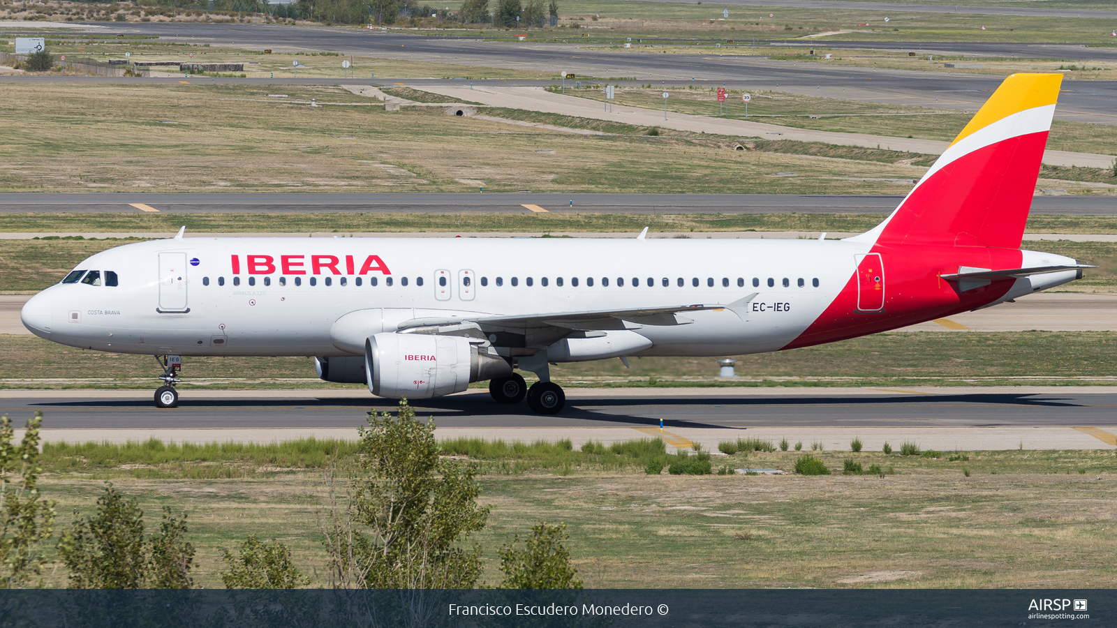 Iberia  Airbus A320  EC-IEG