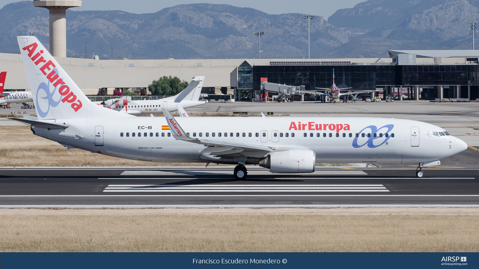 Air Europa  Boeing 737-800  EC-III