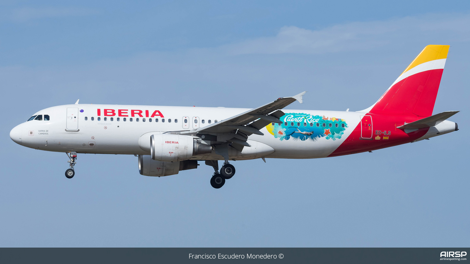Iberia  Airbus A320  EC-ILS