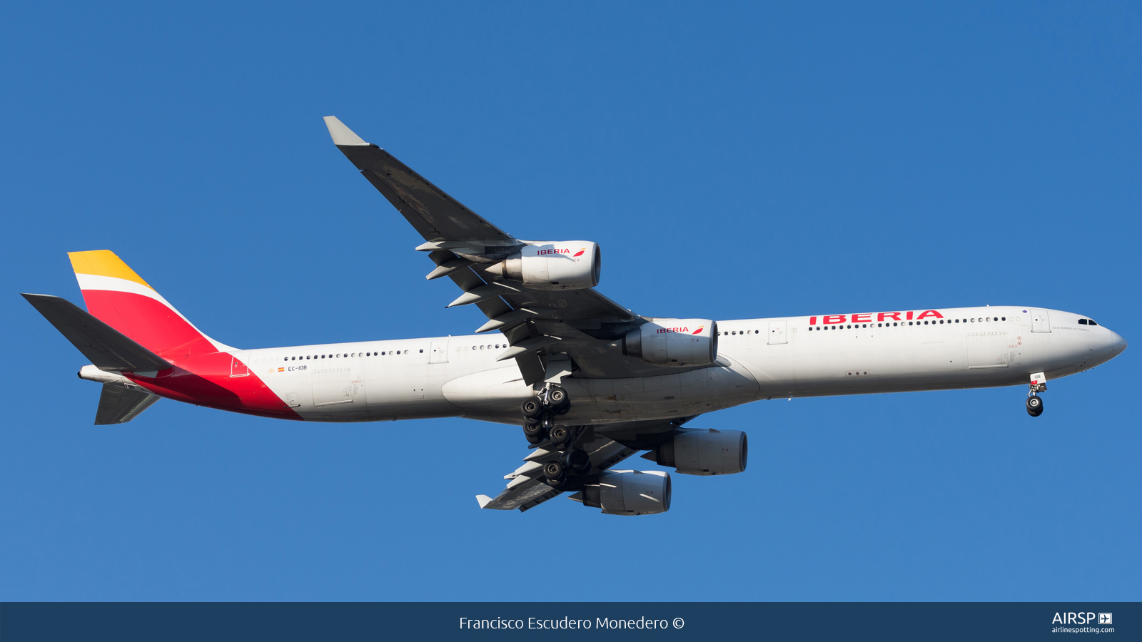 Iberia  Airbus A340-600  EC-IOB