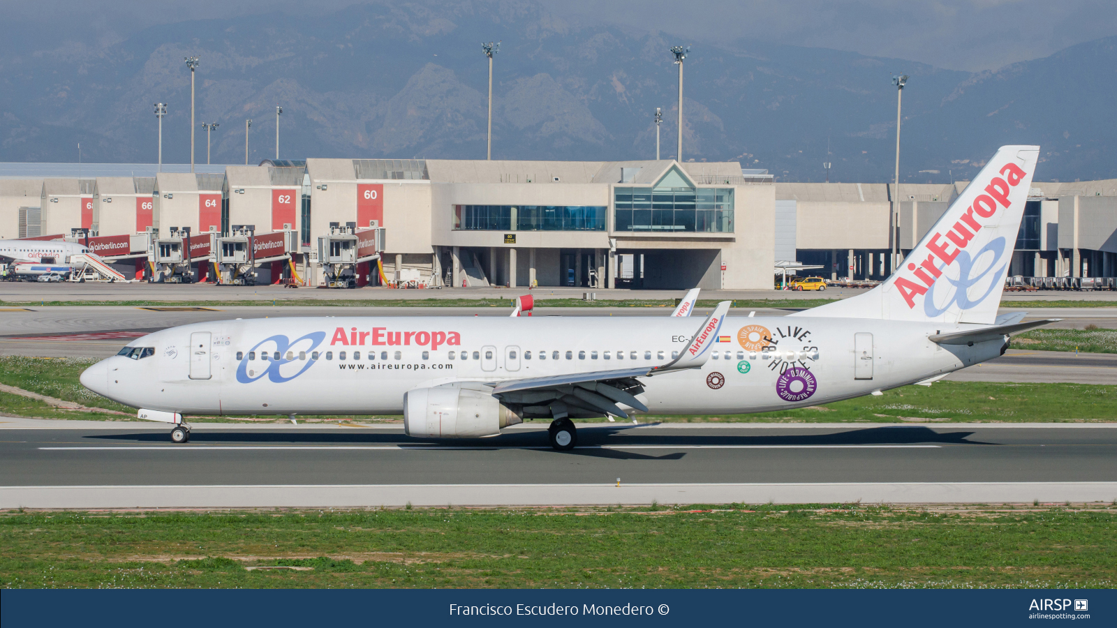 Air Europa  Boeing 737-800  EC-JAP