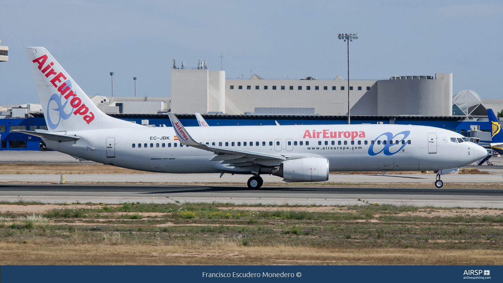 Air Europa  Boeing 737-800  EC-JBK