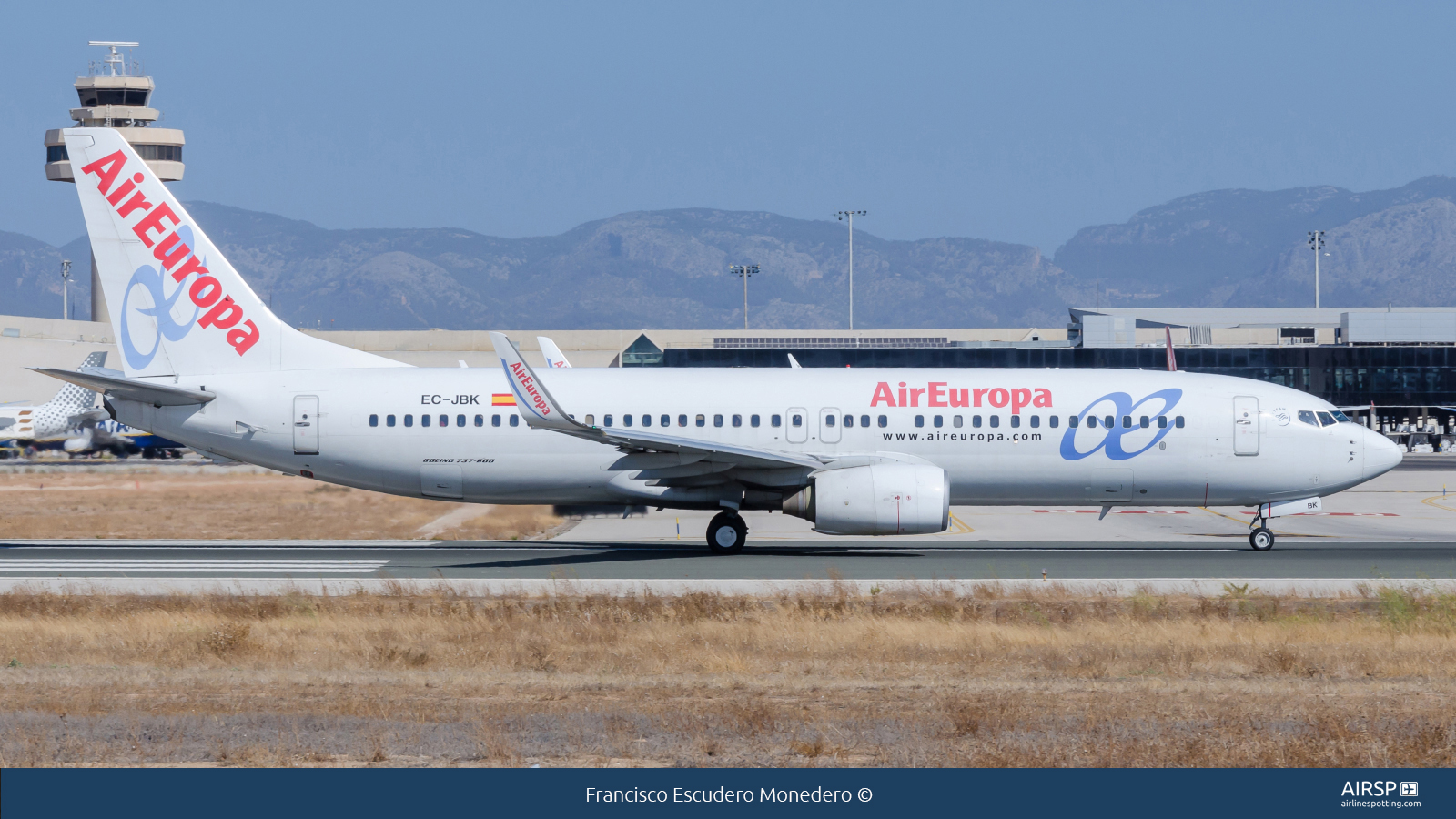 Air Europa  Boeing 737-800  EC-JBK