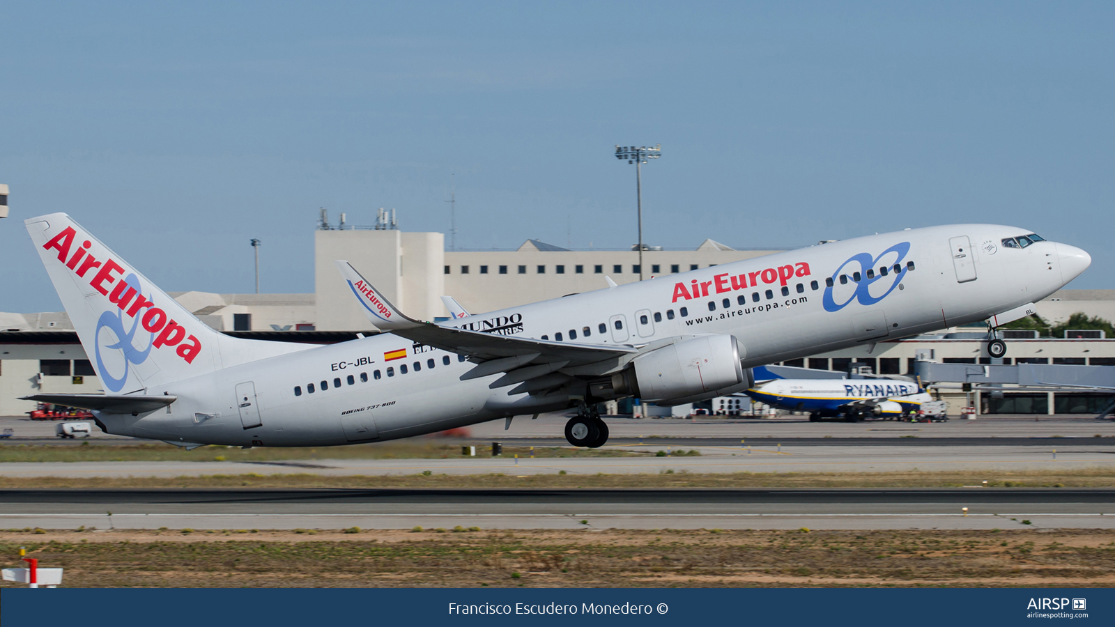 Air Europa  Boeing 737-800  EC-JBL