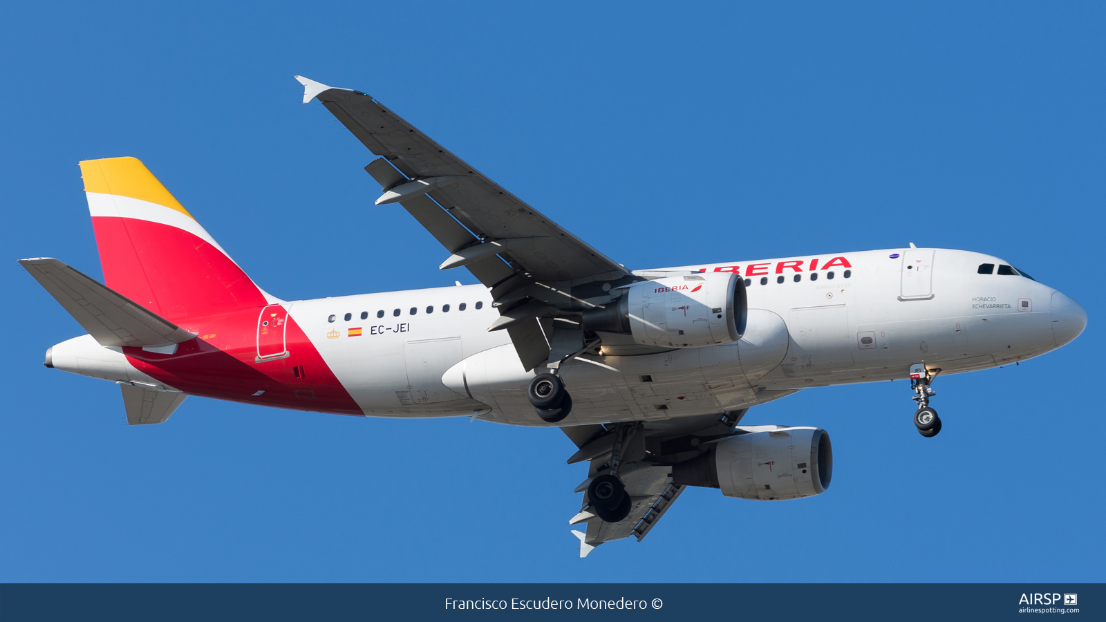 Iberia  Airbus A319  EC-JEI