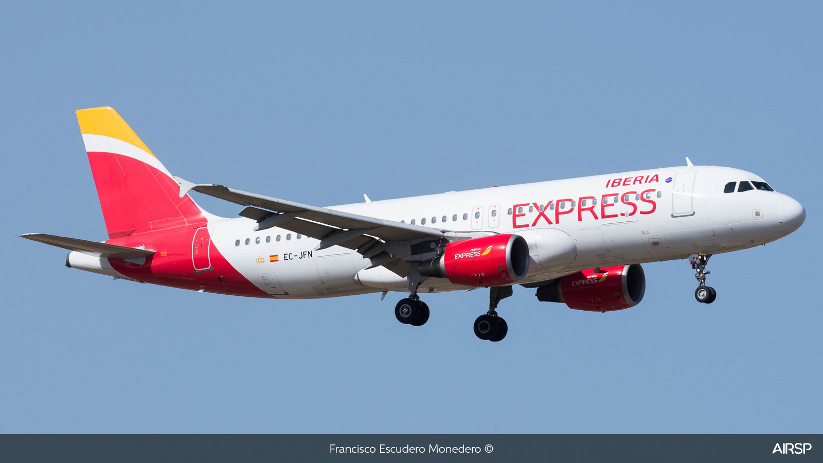 Iberia Express  Airbus A320  EC-JFN